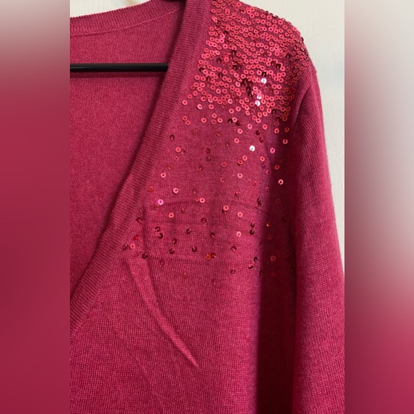 Merona Fuschia moron Sweater Size XXL. - Picture 3 of 7